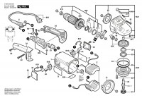 Bosch 0 603 359 603 Pws 20-230 Angle Grinder 230 V / Eu Spare Parts